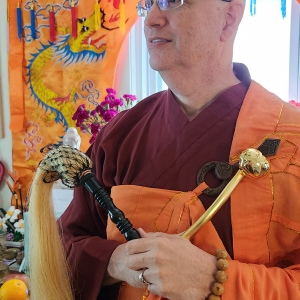 Ven. Myeong'il at Lotus Heart Zendo